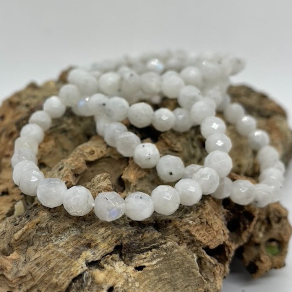 Moonstone faceted Bracelet